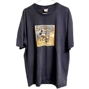 Vintage Mickey Mouse Mens Size 2XL 90’s Movie Reel Disney Pre-Shrunk